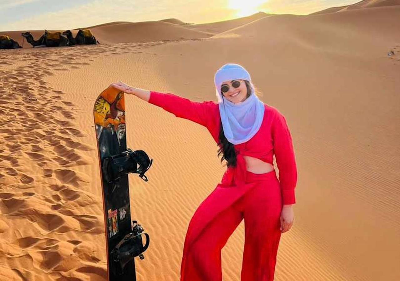 Merzouga Delightful Camp Hotell Exteriör bild
